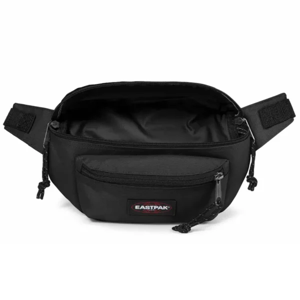 Eastpak Doggy Bag övtáska fekete, 3 rekesszel, praktikus és strapabíró