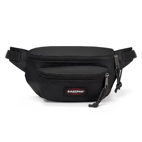 Eastpak Doggy Bag övtáska fekete, 3 rekesszel, praktikus és strapabíró