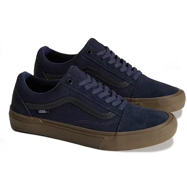 Vans BMX Old Skool cipő kék színben – strapabíró Wafflecup BMX talpkialakítás és DURACAP™ megerősítés a maximális teljesítményért.
