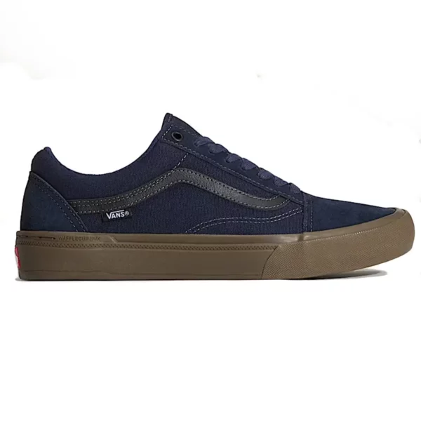 Vans BMX Old Skool cipő kék színben – strapabíró Wafflecup BMX talpkialakítás és DURACAP™ megerősítés a maximális teljesítményért.