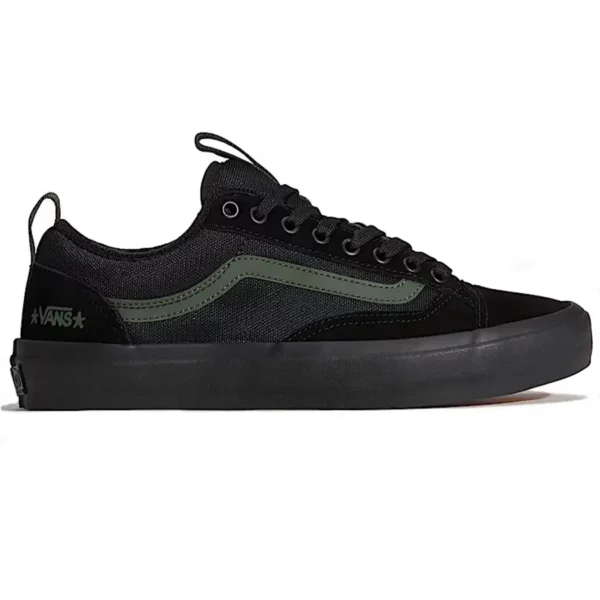 Vans Skate Old Skool 36+ Atiba cipő Duracap, SickStick és PopCush technológiával, ikonikus John Cardiel fotóval