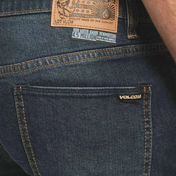 Volcom Vorta nadrág new vintage blue - kék farmer hosszúnadrág