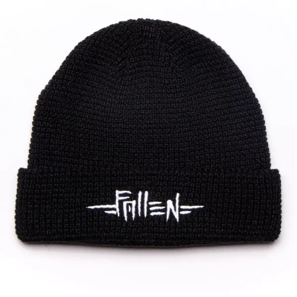 allen Grunge téli sapka fekete színben, 100% akril anyagból, Fallen logó hímzéssel