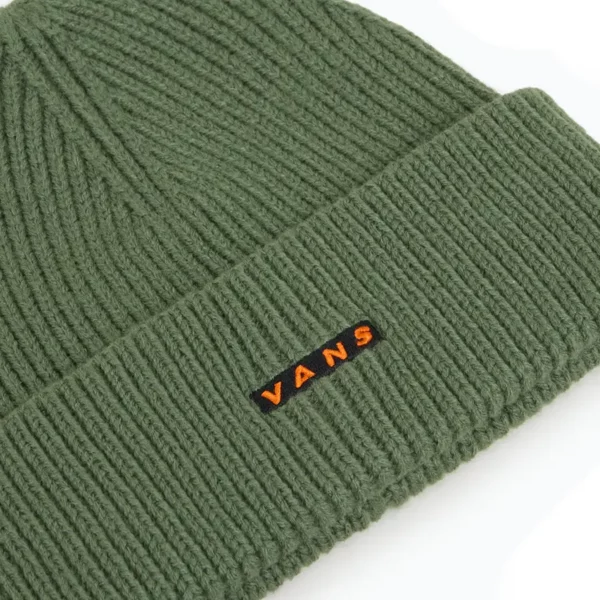 Vans Determine Cuff téli sapka pine forest - züld színben.