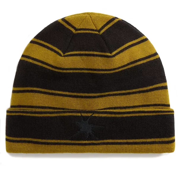 Vans Skate Blurry Stripe beanie cfekete sárga csikós téli sapka.