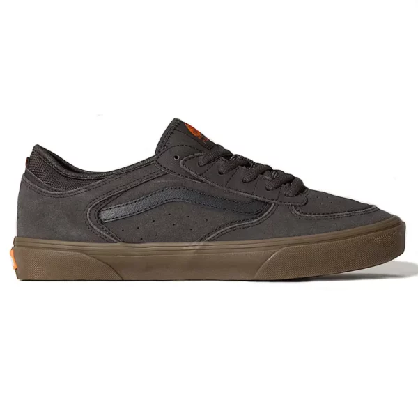Vans Skate Rowley cipő fade black gum szürke színben, klasszikus design modern technológiákkal