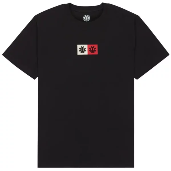 Element Dual póló flint black