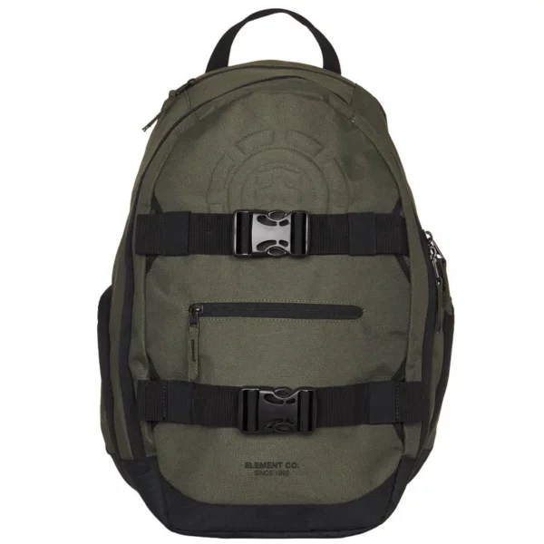 Element Mohave hátizsák forest night - sötét zöld színben, 30L kapacitással, laptopzsebbel és gördeszkatartó pántokkal