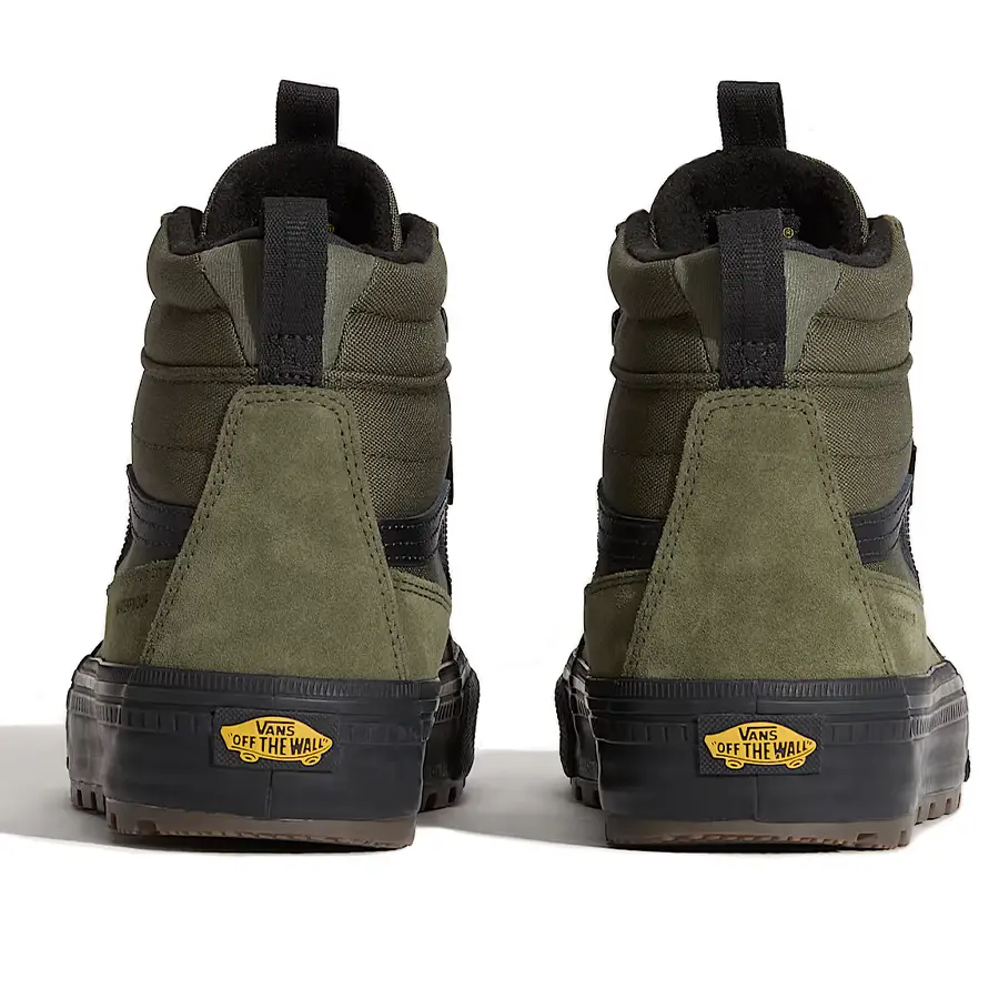 Vans MTE Sk8-Hi Waterproof Insulated cipő green black színben, vízálló felsőrésszel és All-Trac talppal
