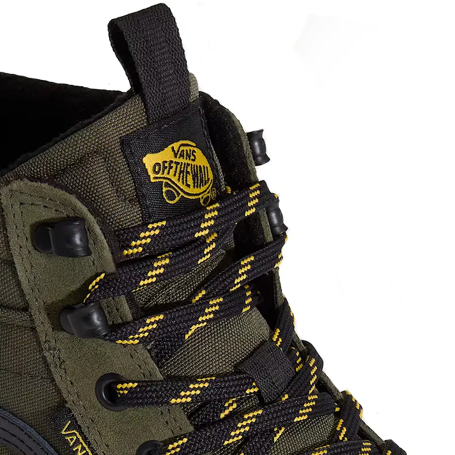 Vans MTE Sk8-Hi Waterproof Insulated cipő green black színben, vízálló felsőrésszel és All-Trac talppal