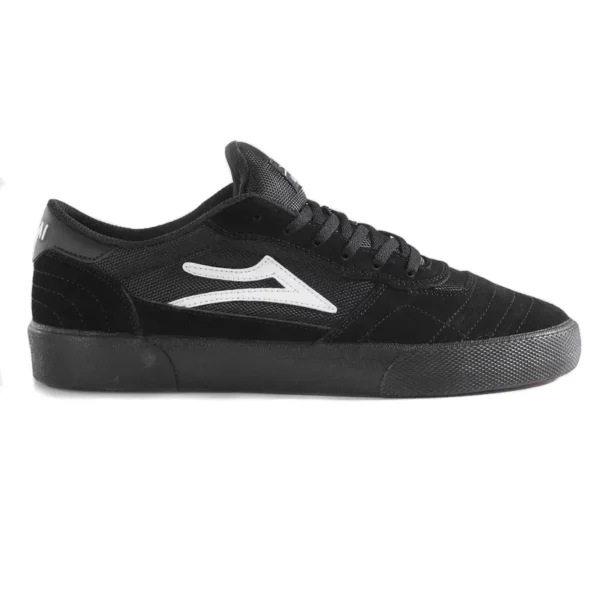 Lakai Cambridge fekete gördeszkás cipő velúr felsőrésszel és gumitalppal