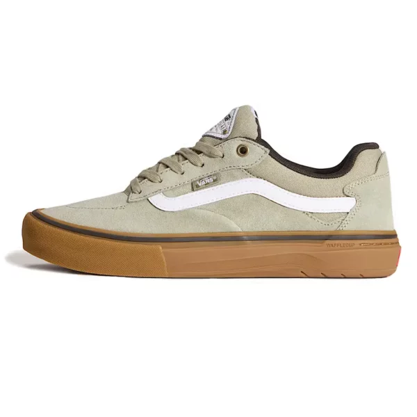 Vans Kyle Walker Wafflecup skate cipő light green gum színben
