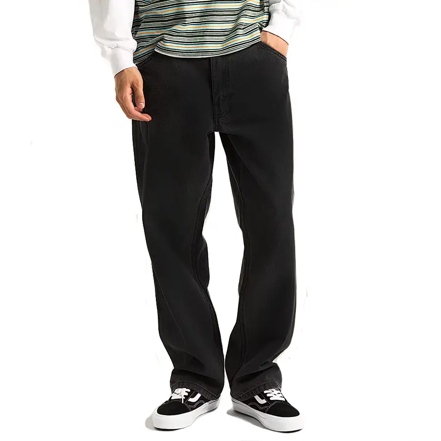 Vans Skate Check 5 Loose farmernadrág fekete színben vastag denim anyagból